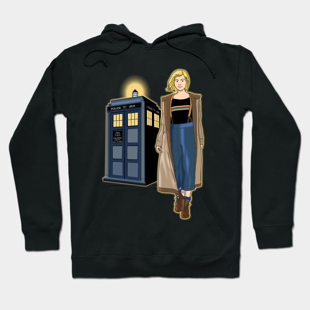 THE DOCTOR IS IN ! (SMOOTH VERSION) Hoodie by KARMADESIGNER T-SHIRT SHOP